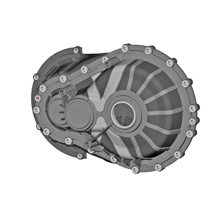 အလူမီနီယမ် Casting New Energy Automobile Parts Gearbox Housing